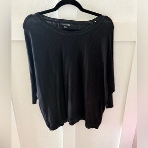 Forever 21 Black Lightweight Women's Pullover Sweater